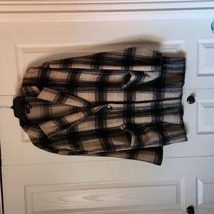 Suzanne Betro Shacket Jacket Cardigan Large